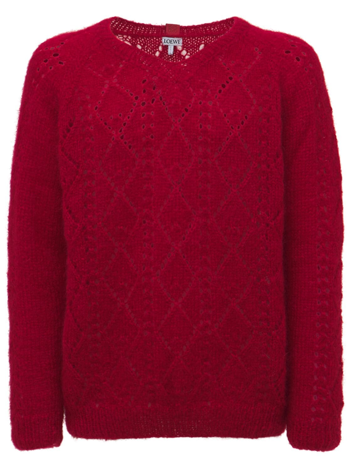 loewe cable knit sweater