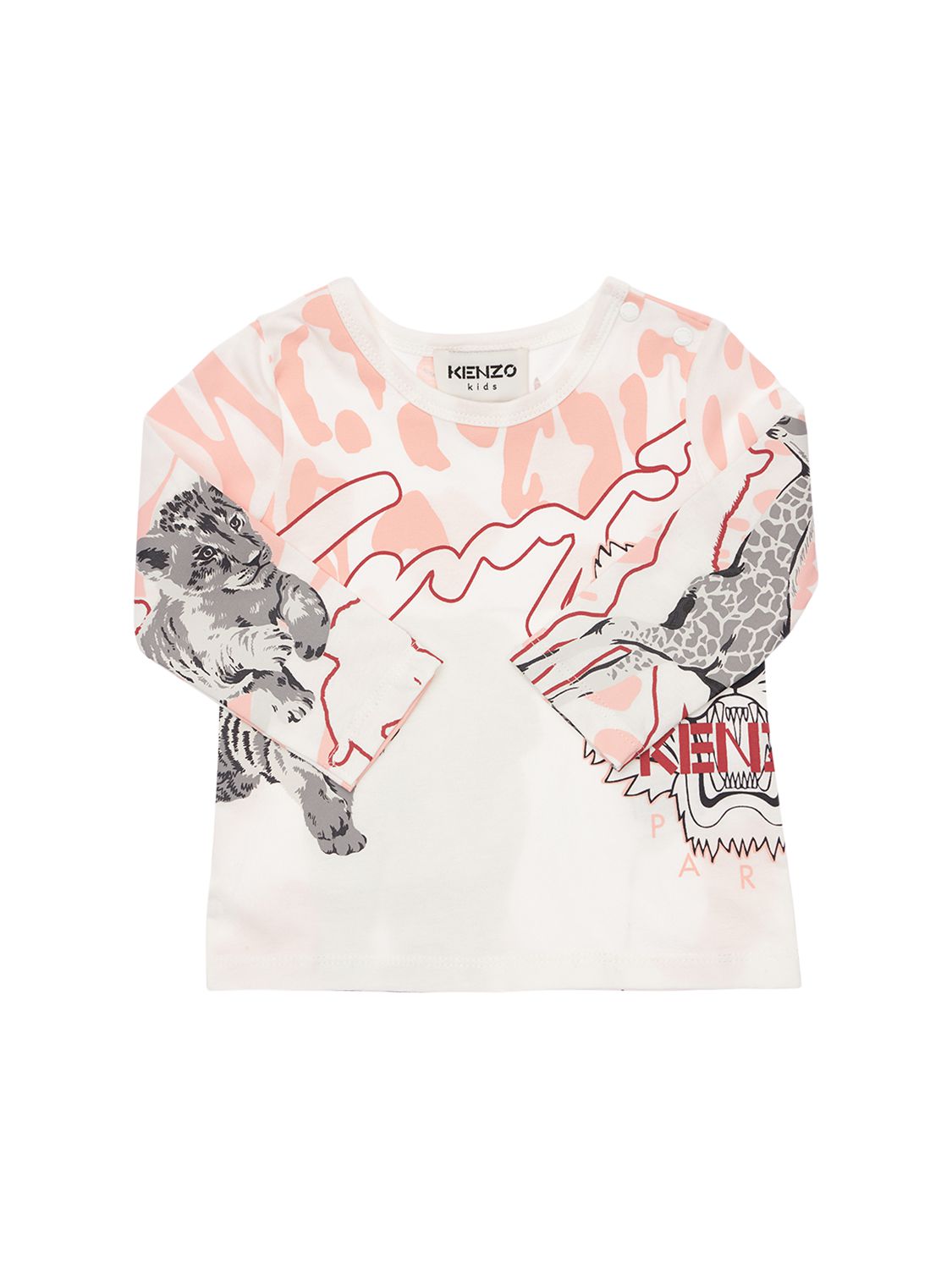 T-shirt Aus Bio-baumwolle Mit Druck