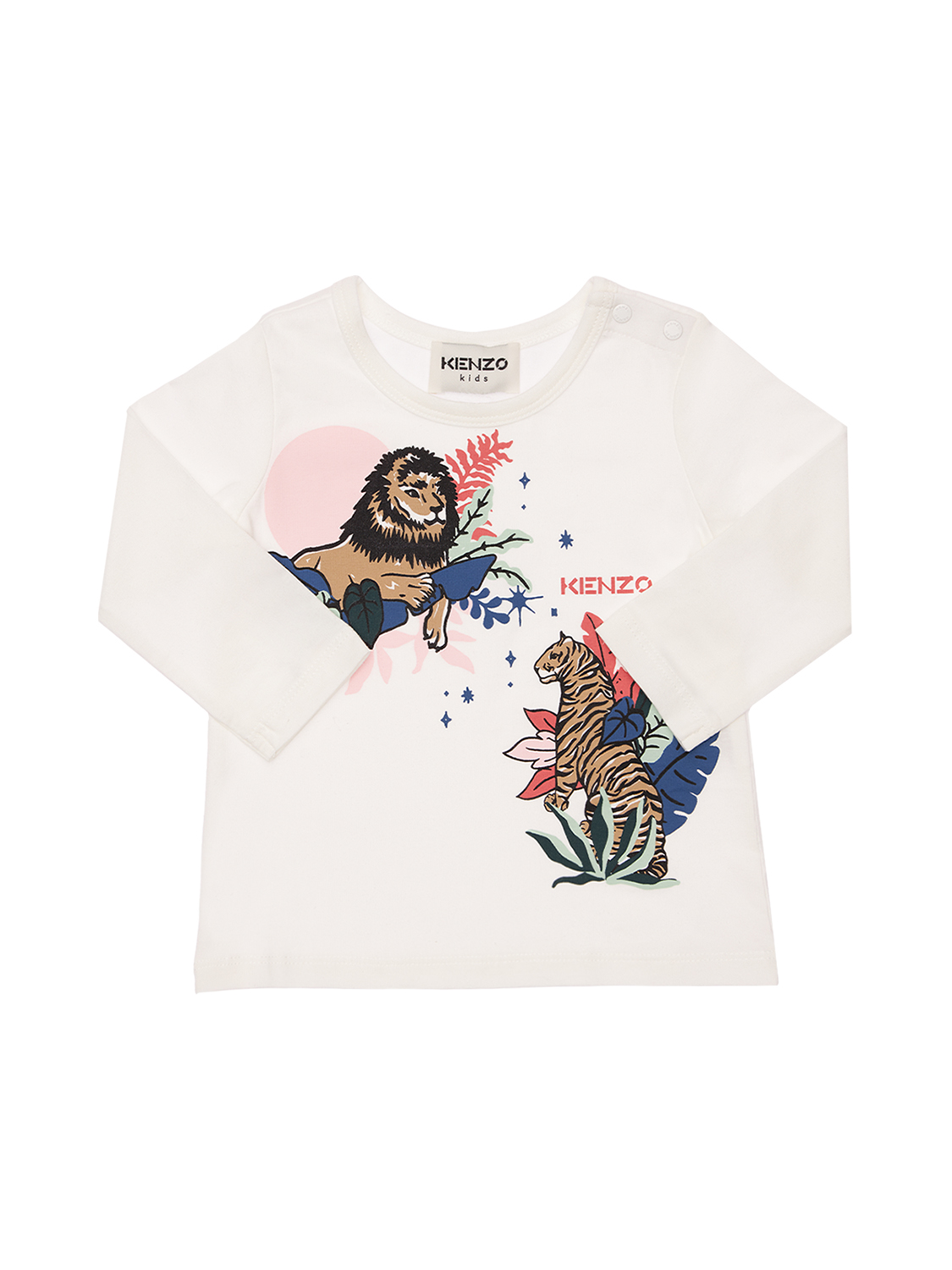 T-shirt Aus Bio-baumwolle Mit Druck
