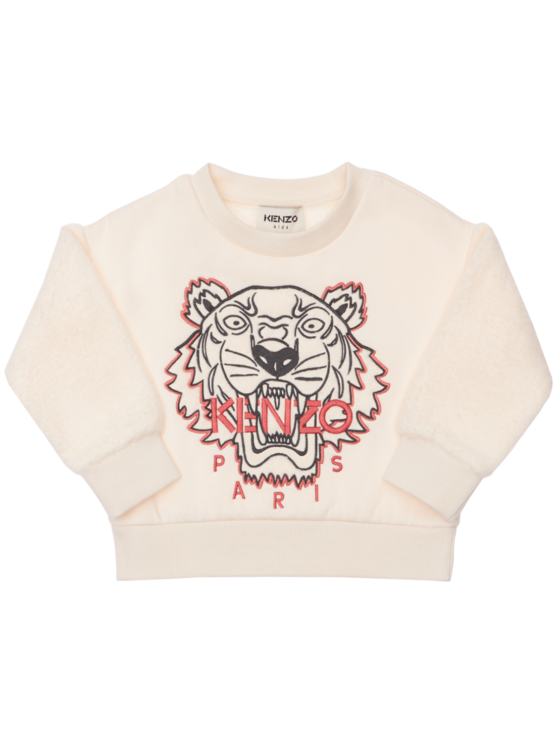 Sweatshirt Aus Bestickter Baumwollmischung