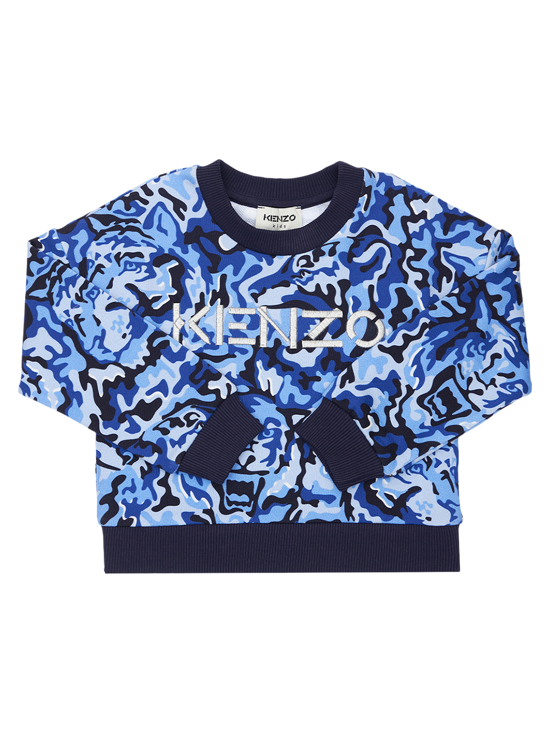 Sweatshirt Aus Baumwolle Mit Druck