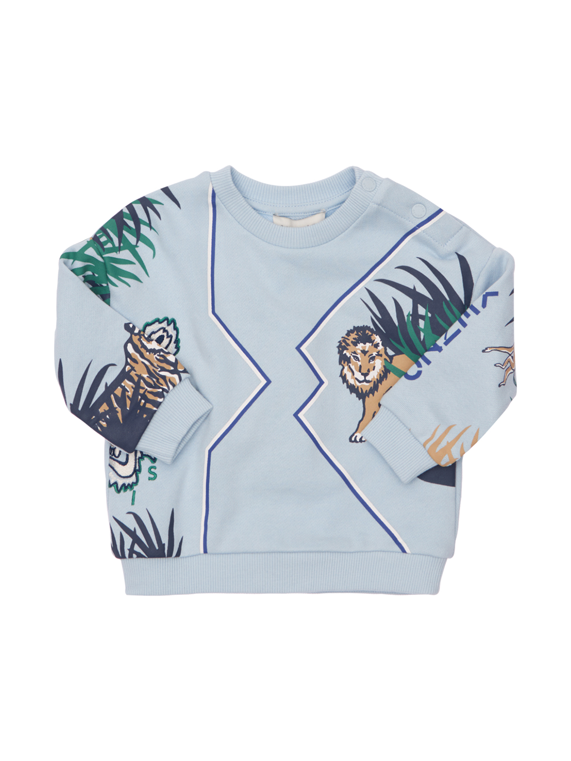 Bedruckter Pullover Aus Bio-baumwolle