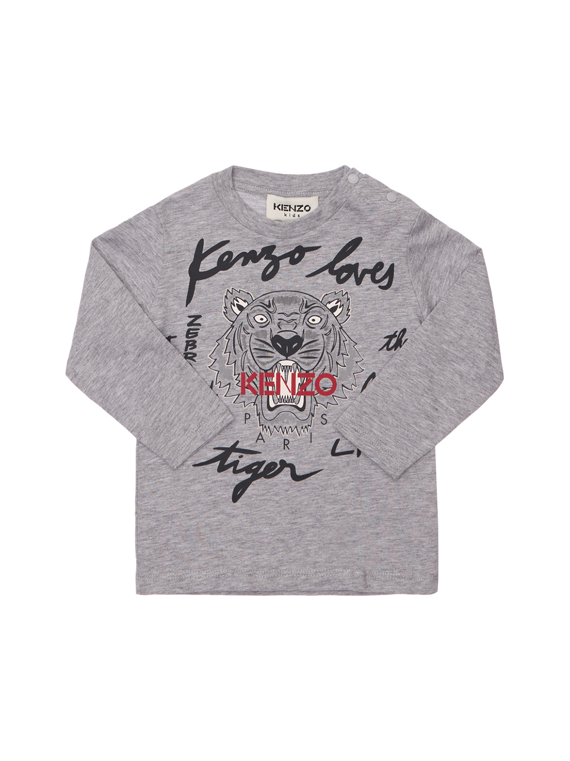T-shirt Aus Bio-baumwolle Mit Druck