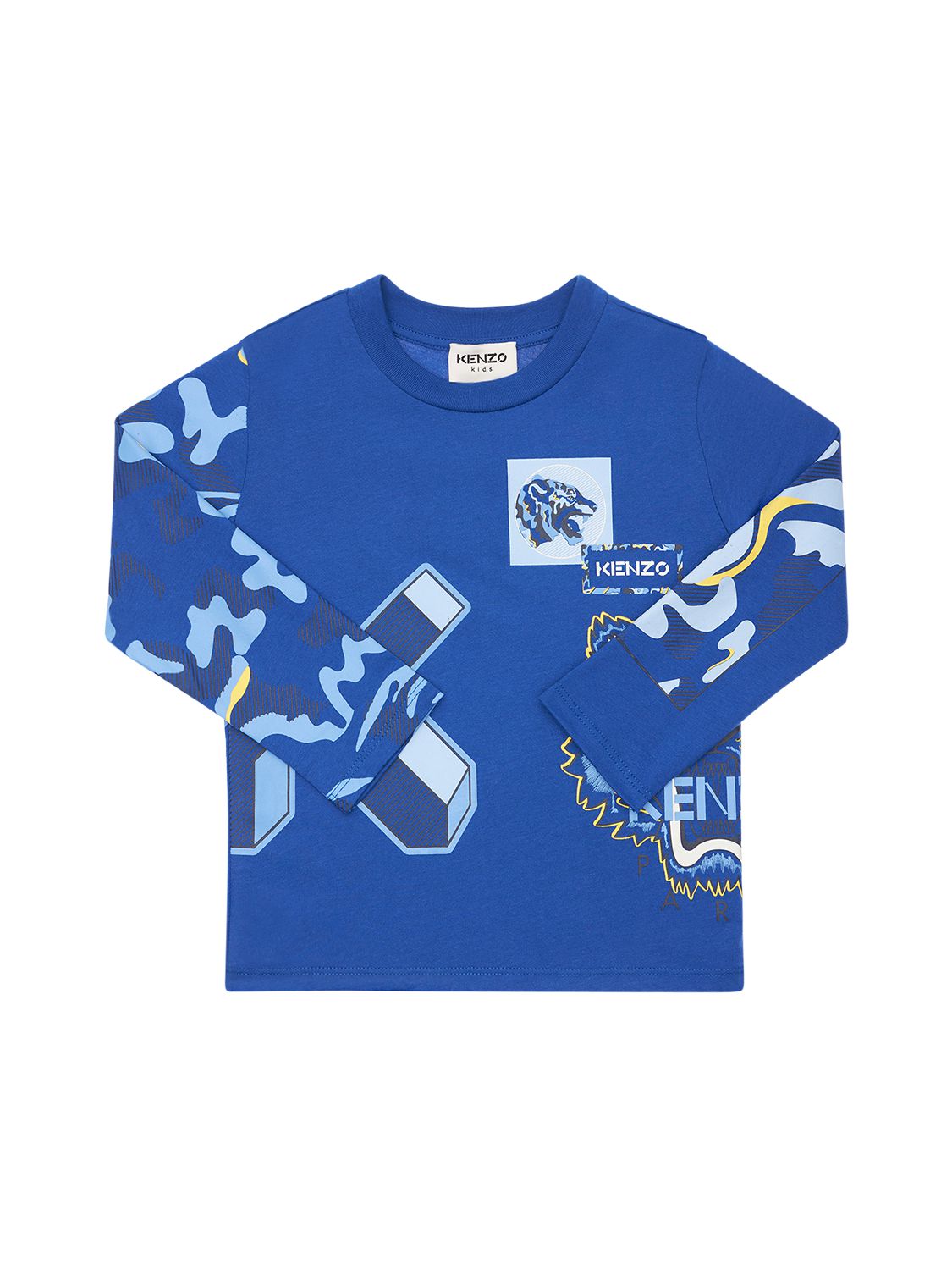 T-shirt Aus Bio-baumwolle Mit Druck
