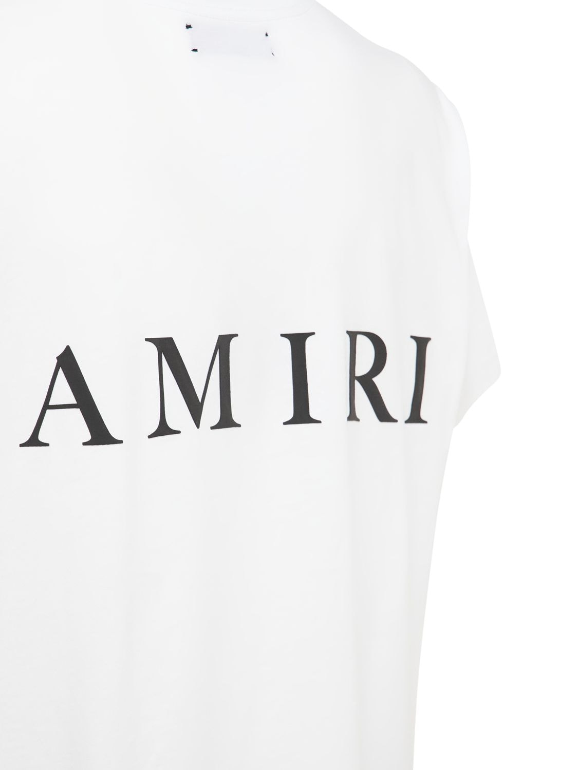 Shop Amiri Ma Cotton Jersey T-shirt In White