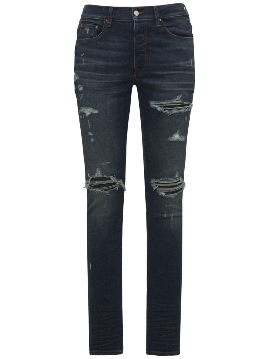 Image of 15cm Tapered Mx1 Cotton Denim Jeans