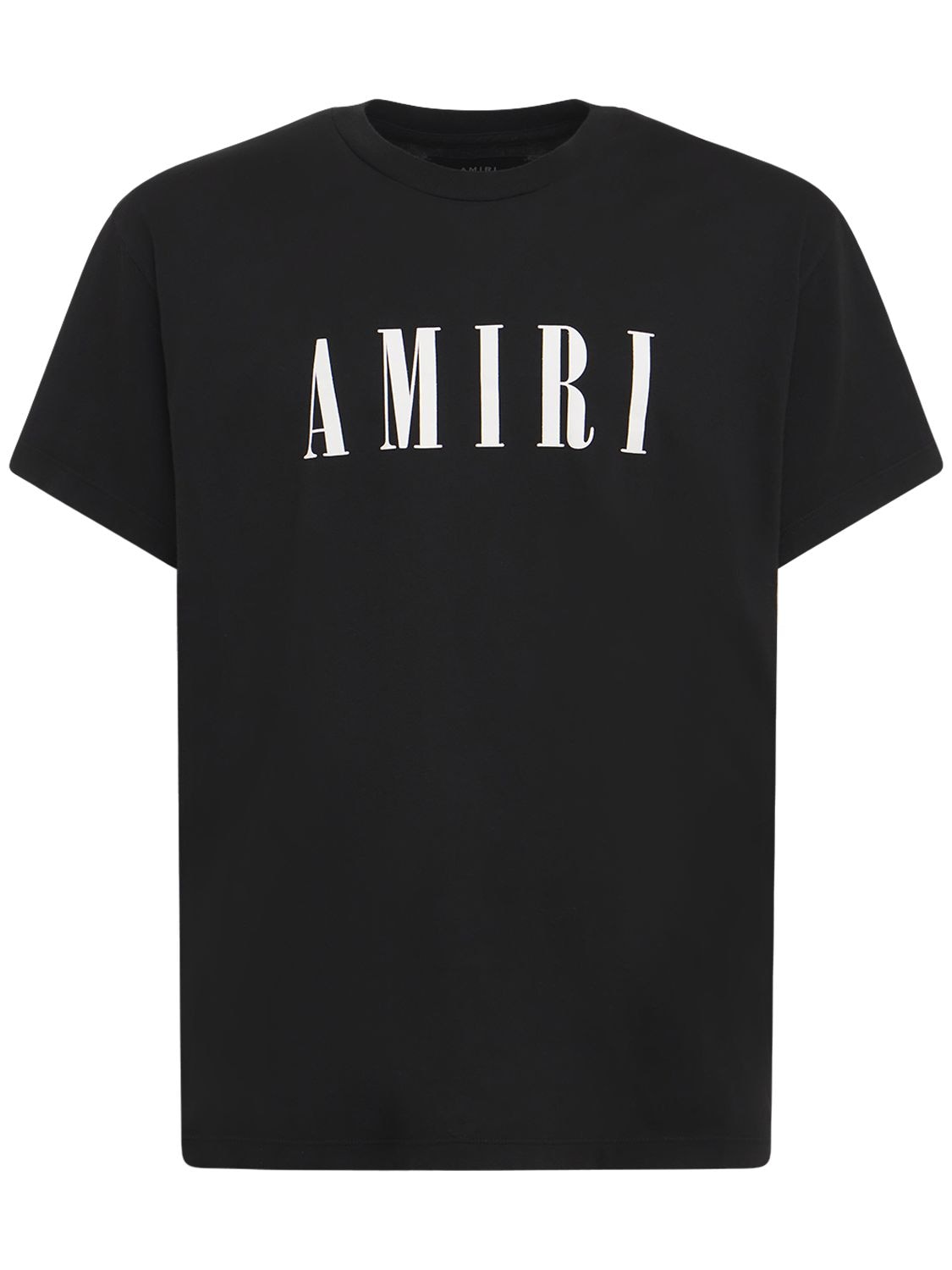 AMIRI “AMIRI CORE”LOGO印花棉质平纹针织T恤,74I6TX004-MDAX0