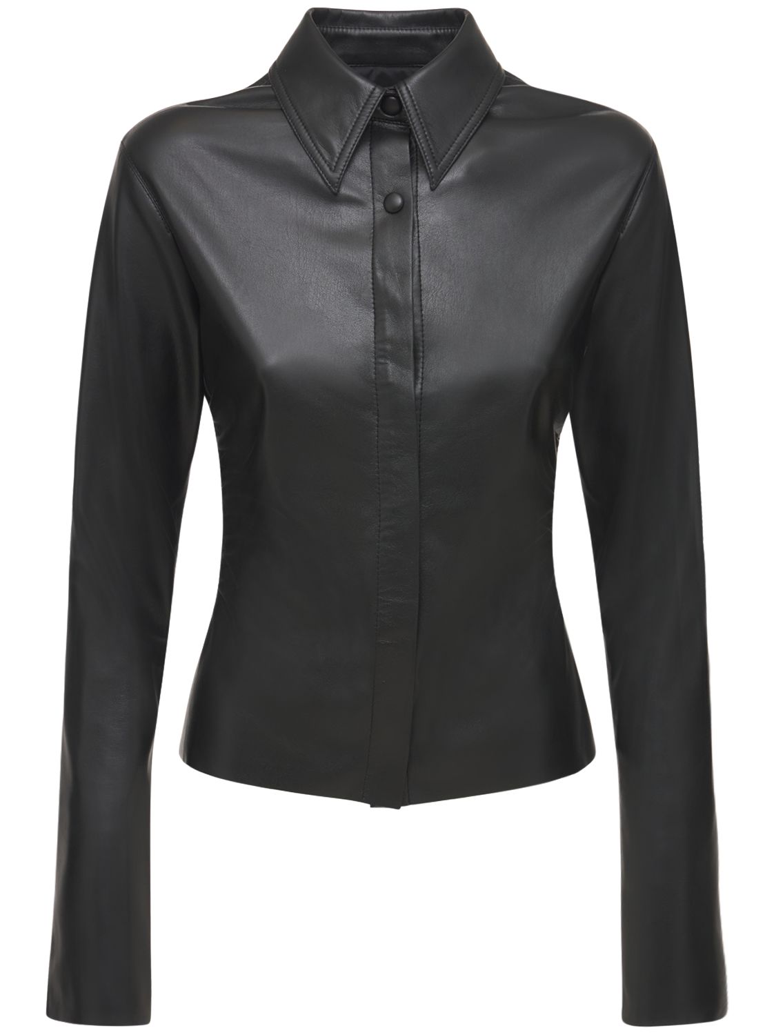 Nanushka - Shado faux leather fitted 