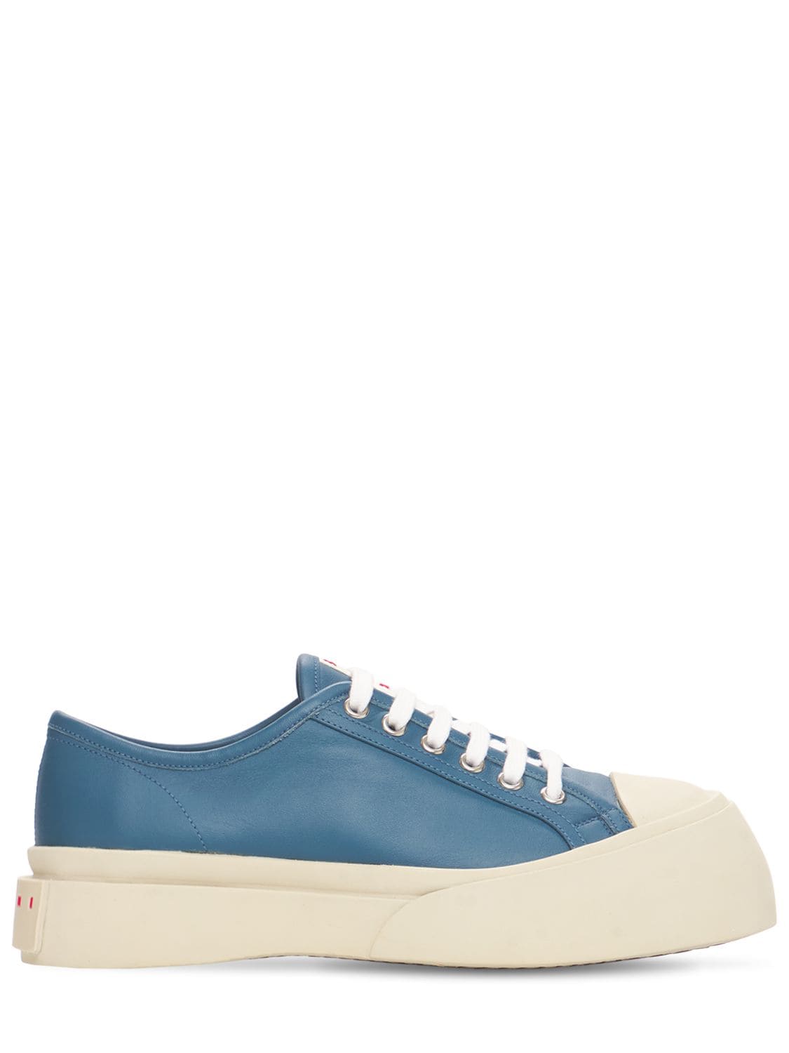 Marni 30mm Pablo Leather Sneakers In Blue