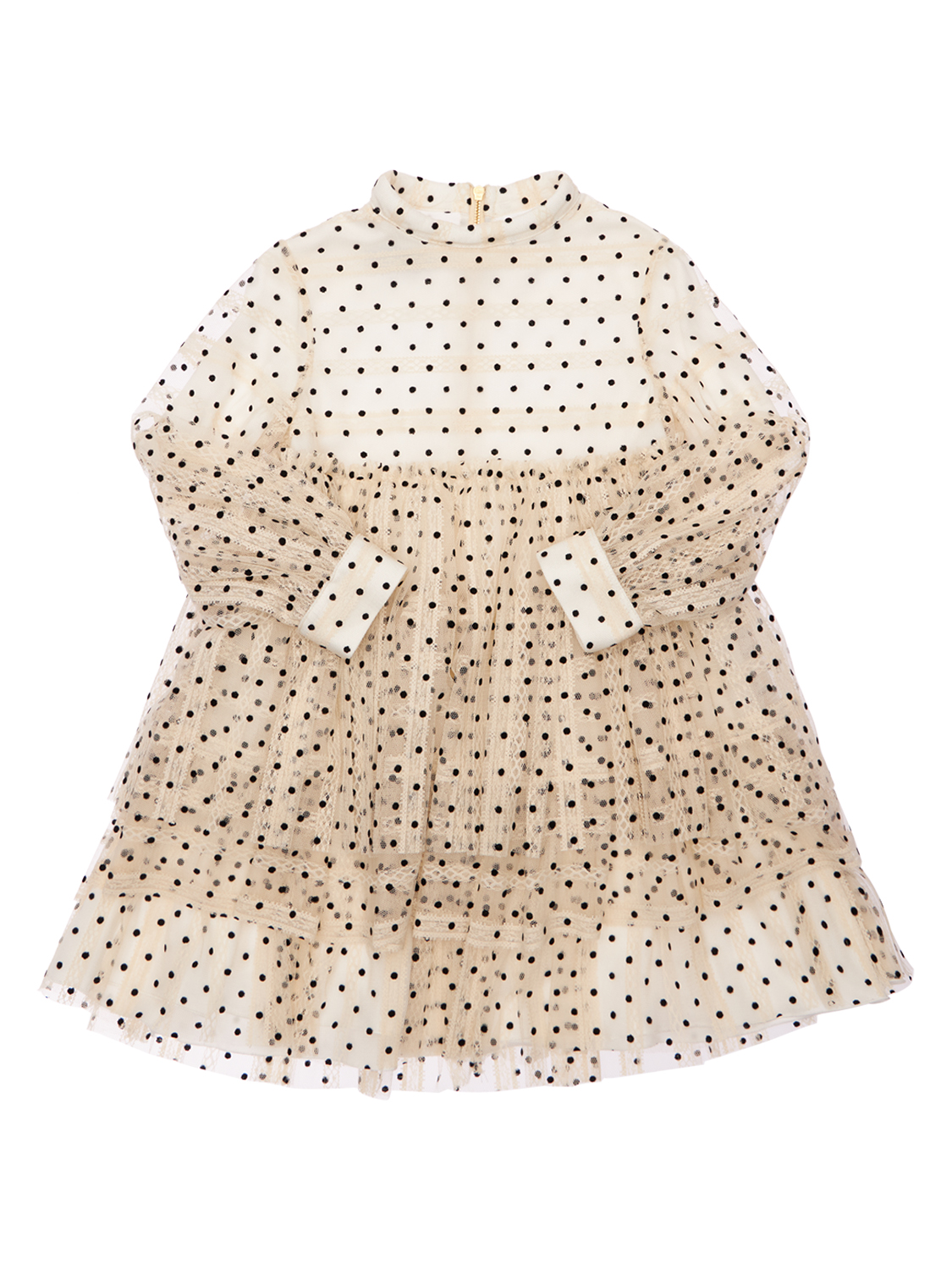 Tüllkleid Mit Punkten