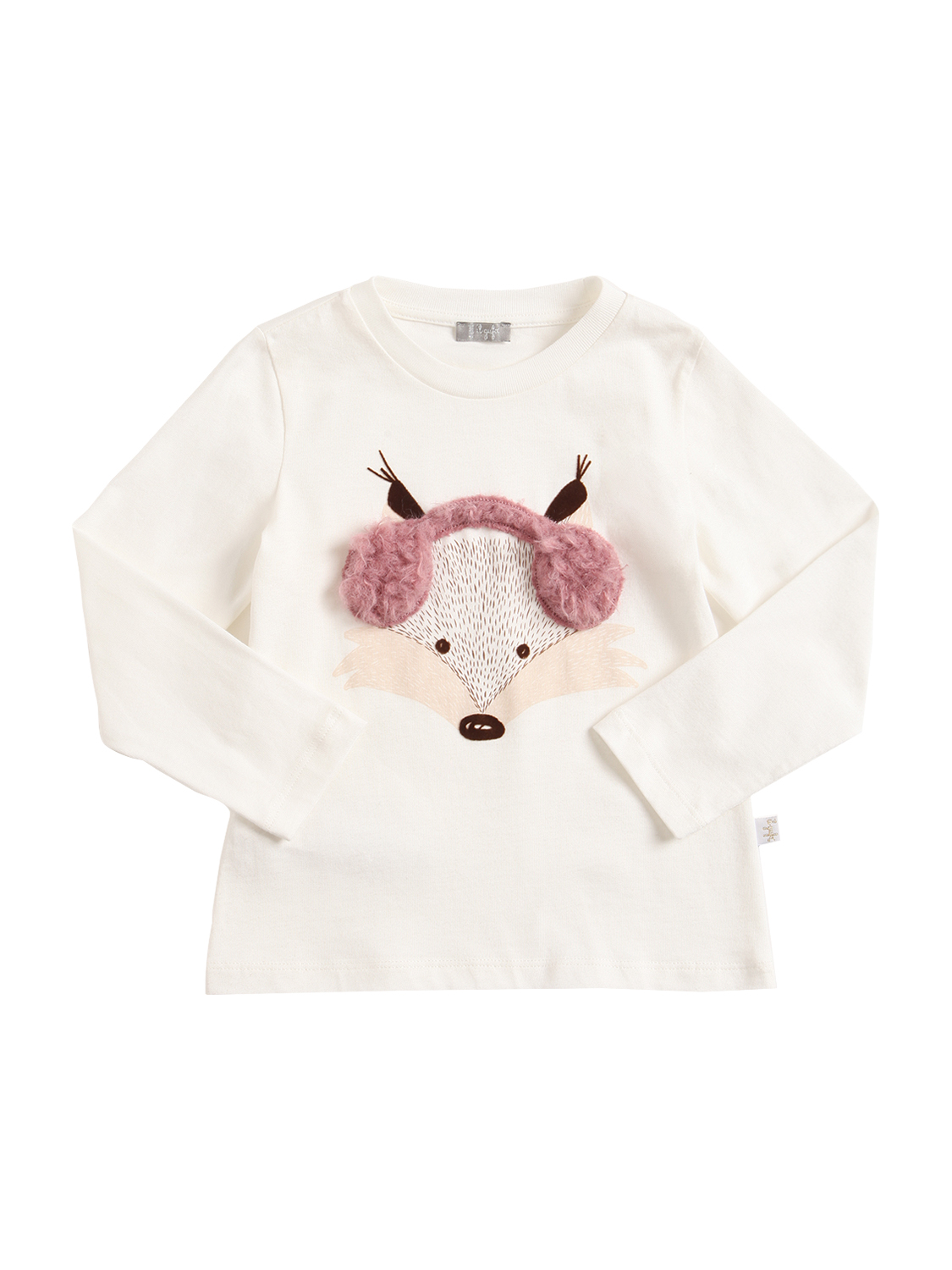 Fox Print Cotton Jer...