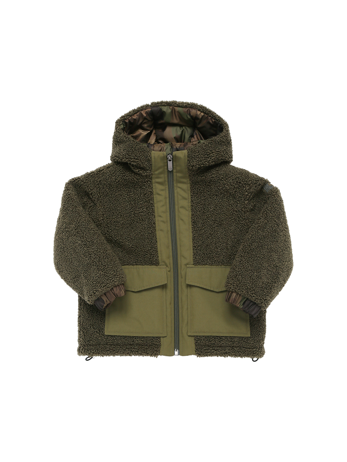Leichte, Wendbare Nylonjacke Mit Kapuze