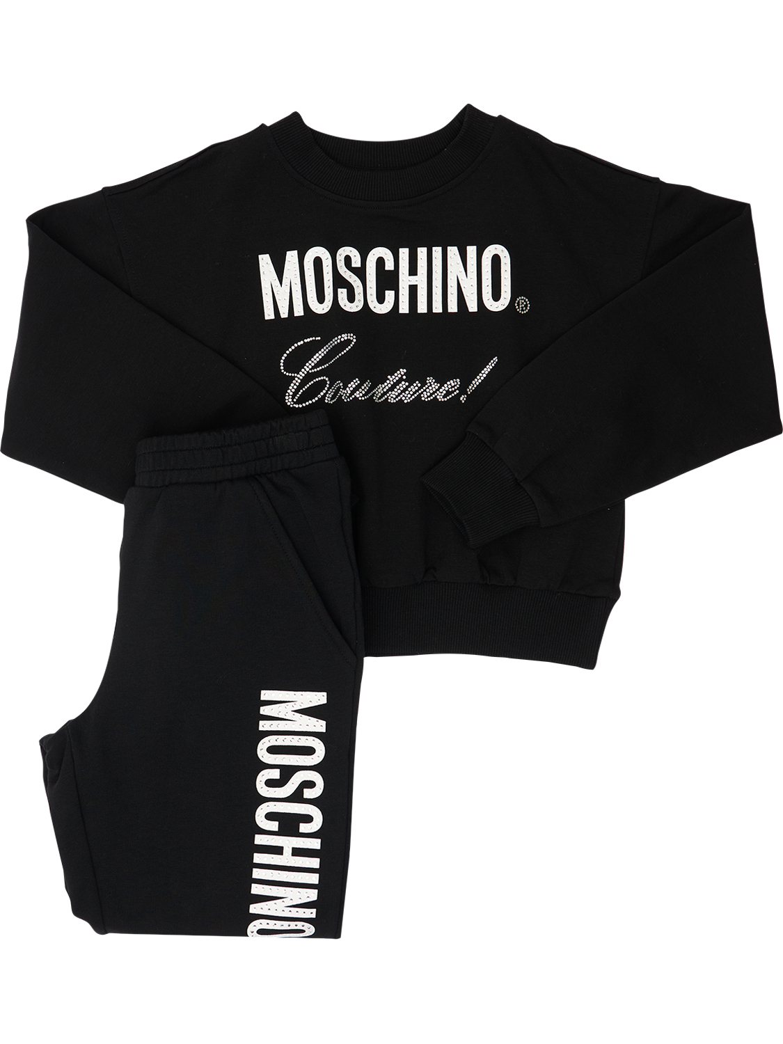 Sweatshirt Und Jogginghose Mit Logo