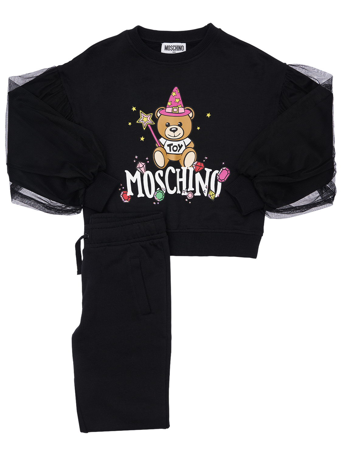 Sweatshirt Und Trainingshose Mit Druck
