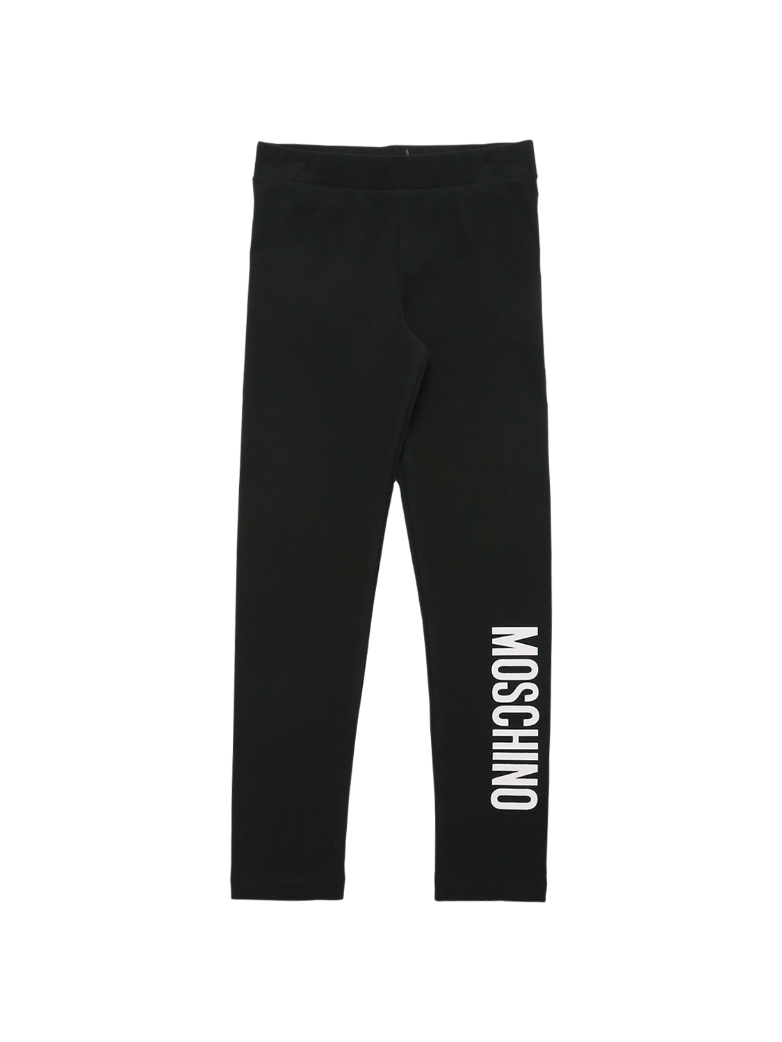 Leggings Aus Baumwolljersey Mit Logodruck