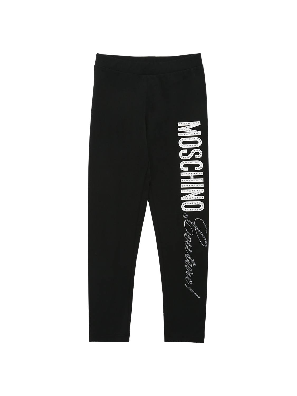 Leggings Aus Baumwolljersey Mit Logo