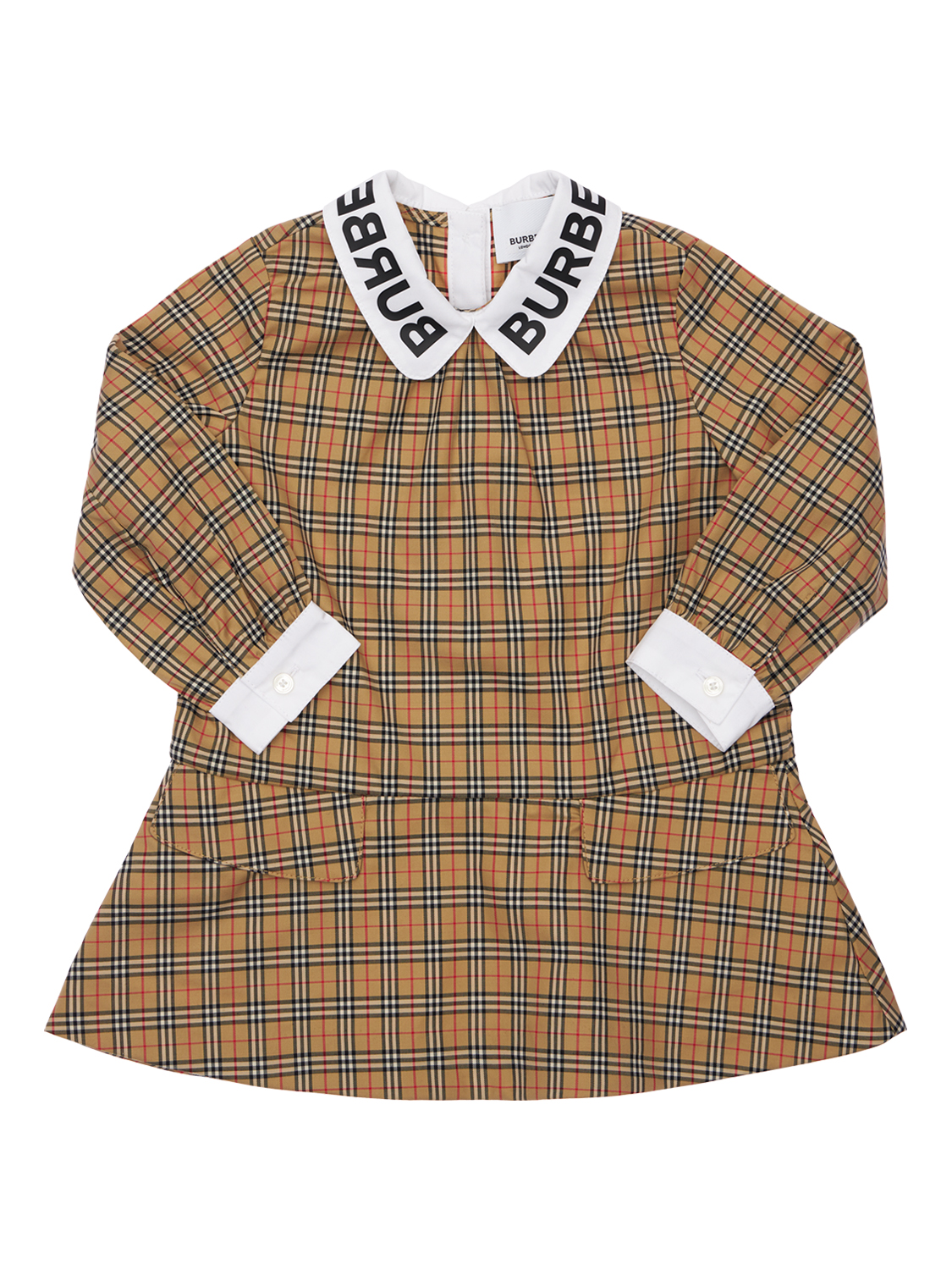 Kleid Aus Baumwolle Mit Karos