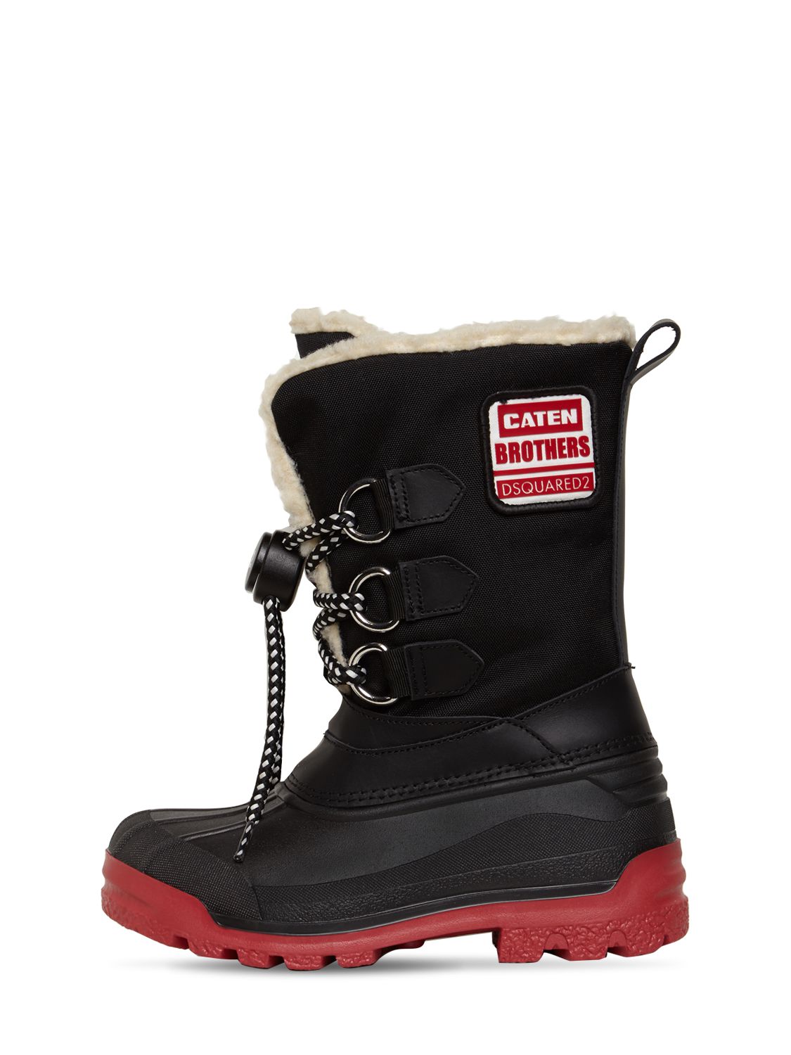 Schneestiefel Aus Nylon Und Gummi