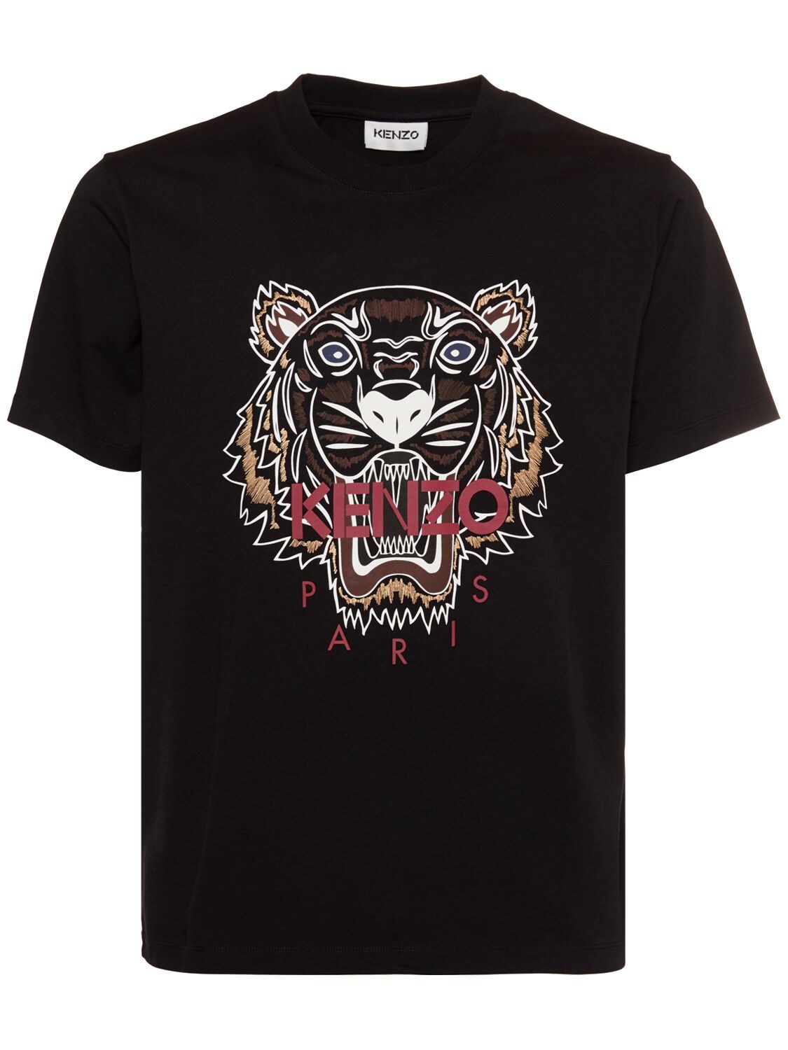 KENZO - Icon printed cotton jersey t-shirt - Black | Luisaviaroma