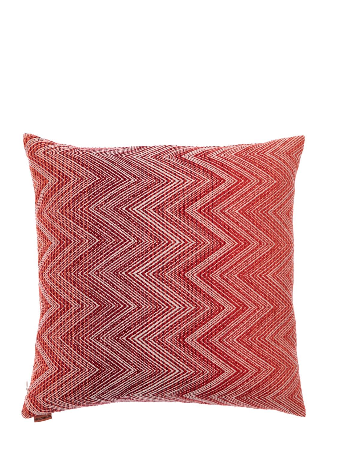 Missoni Home Collection Timmy Wool Cushion In Red