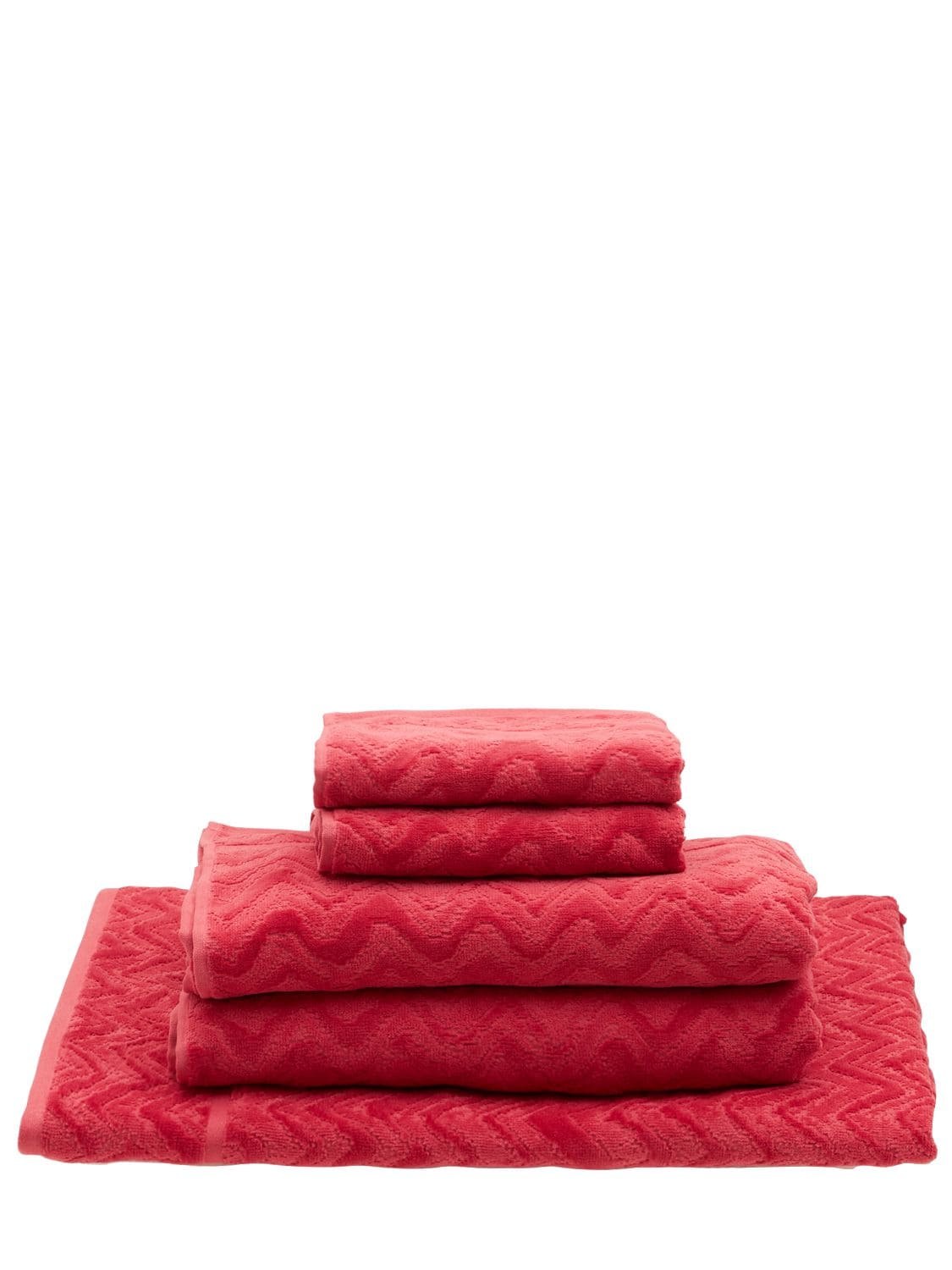 Image of Set Of 5 Rex Cotton Towels