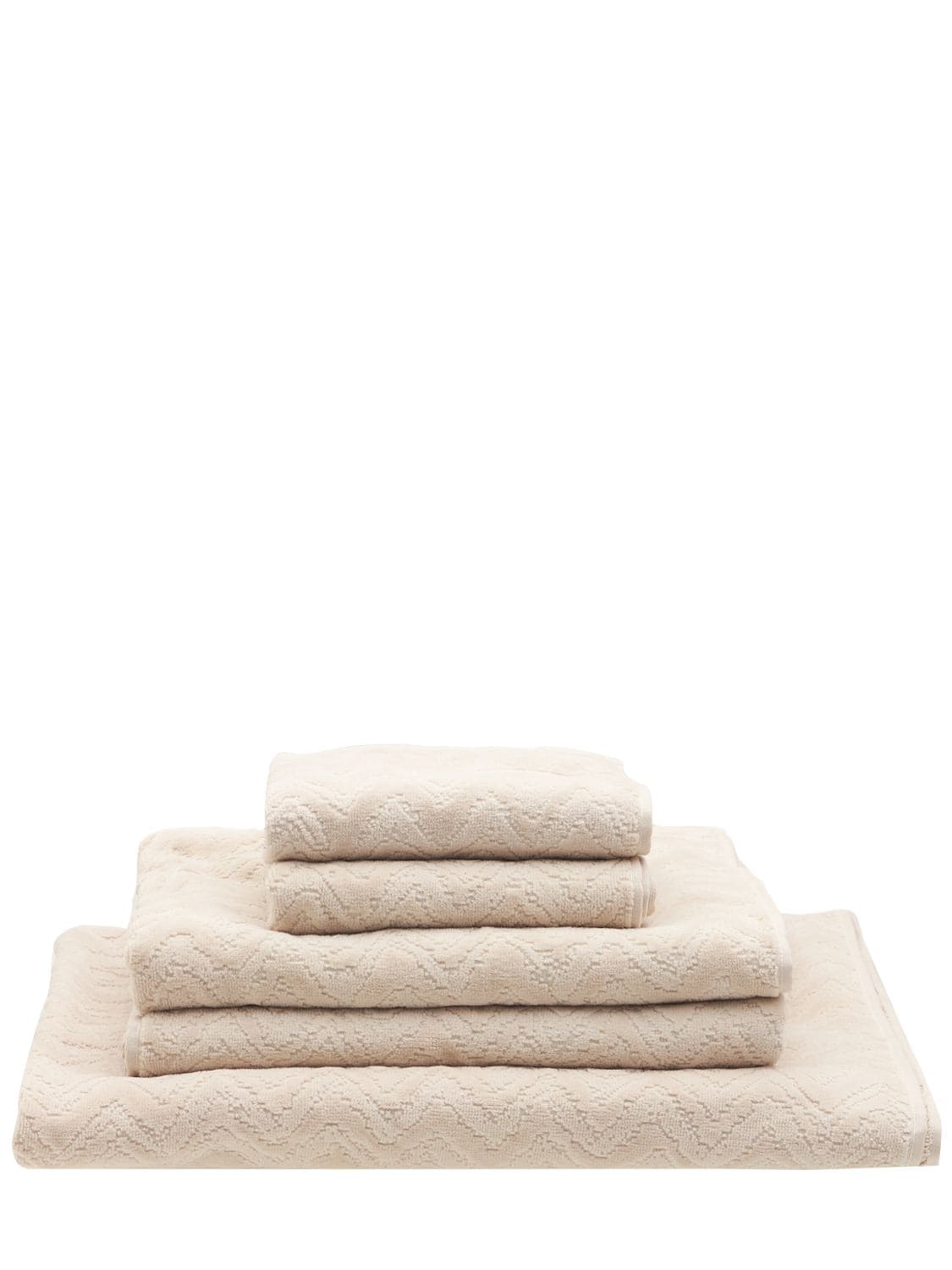 Set Of 5 Rex Cotton Towels