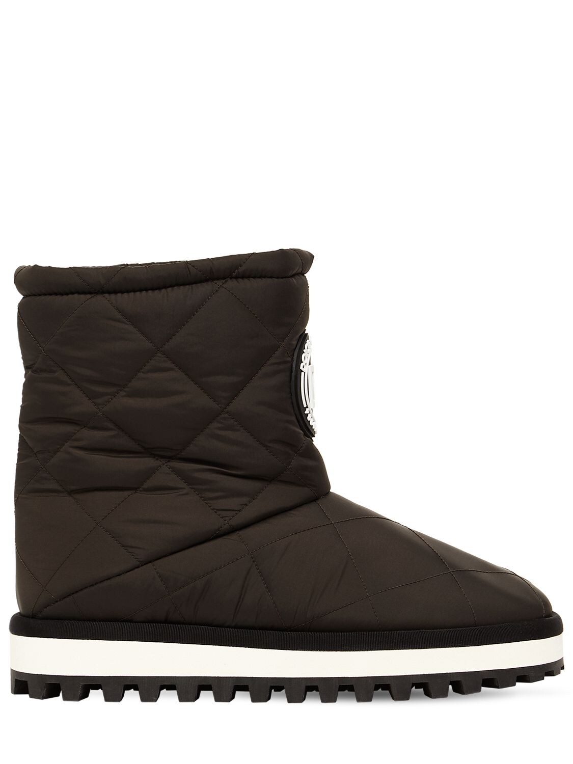 DOLCE & GABBANA 10MM CITY QUILTED NYLON SNOW BOOTS 74IA3G018-OEI5NTY1