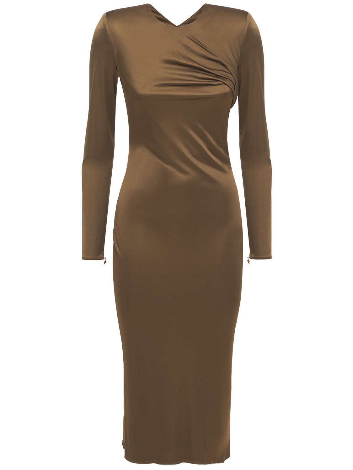 Midikleid Aus Jersey