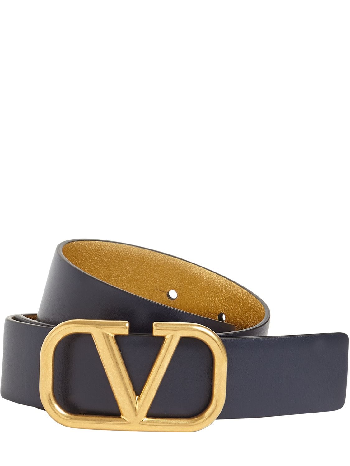 3cm VLOGO Leather Belt