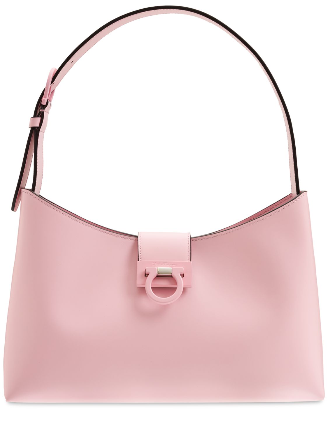 salvatore ferragamo leather shoulder bag