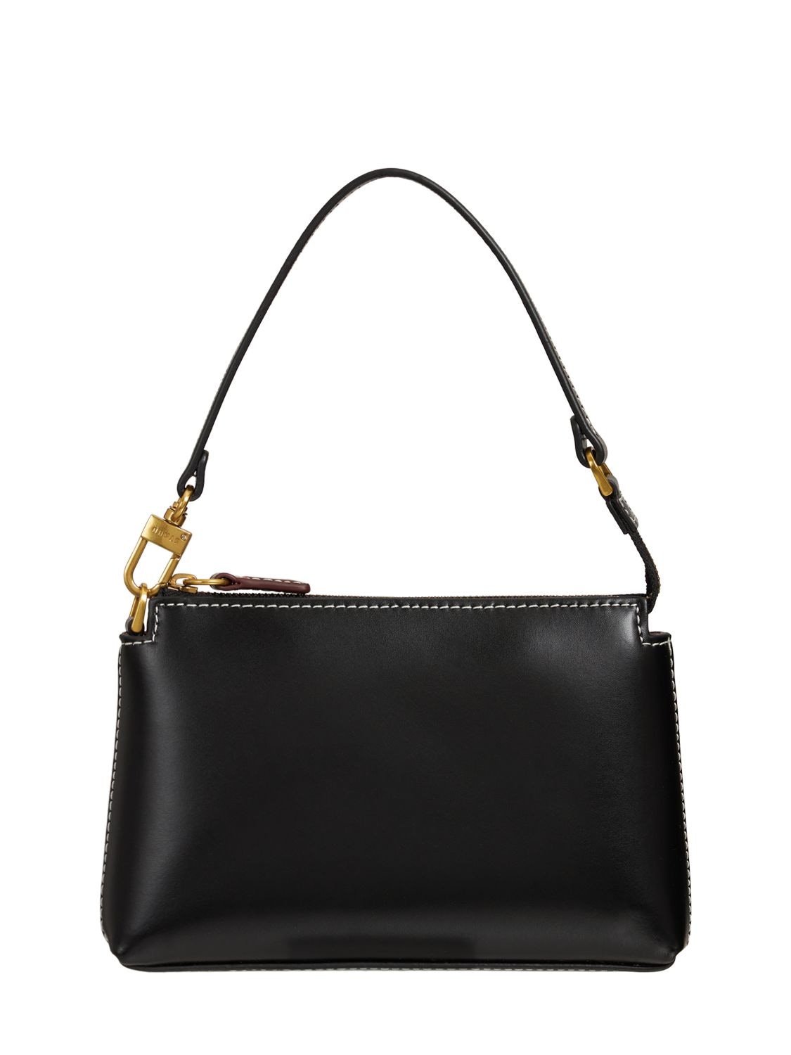 Shoko Wristlet Leather Top Handle Bag