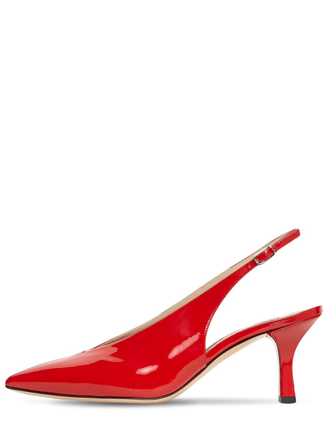 60mm Nico Patent Leather Slingback Pumps