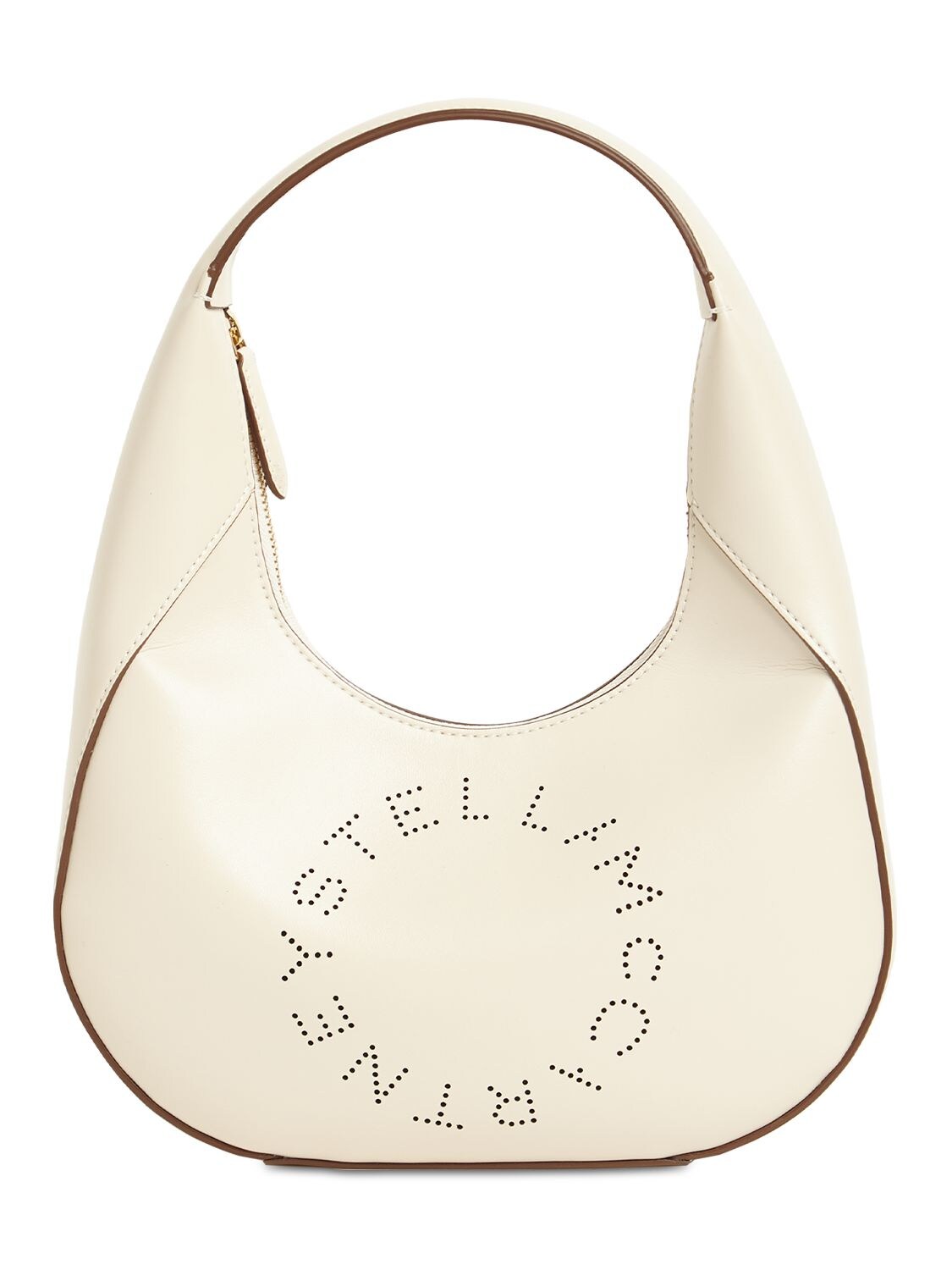 Logo Small Faux Leather Shoulder Bag