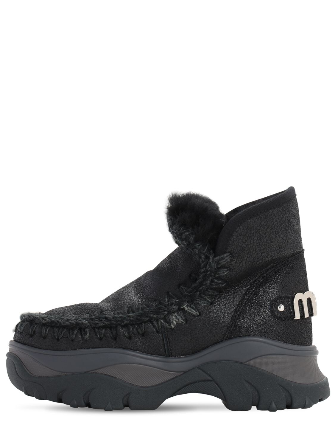 MOU 50MM CHUNKY ESKIMO SNEAKER BOOTS,74IAL2014-Q0JLRW2