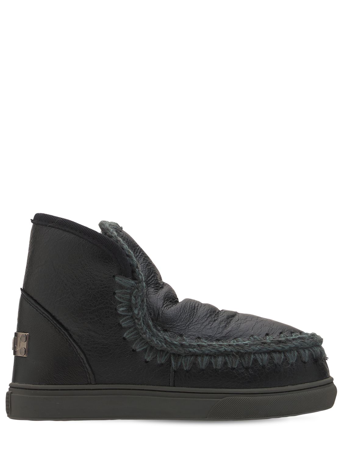 20 Mm Sneakerstiefel Aus Leder „eskimo“