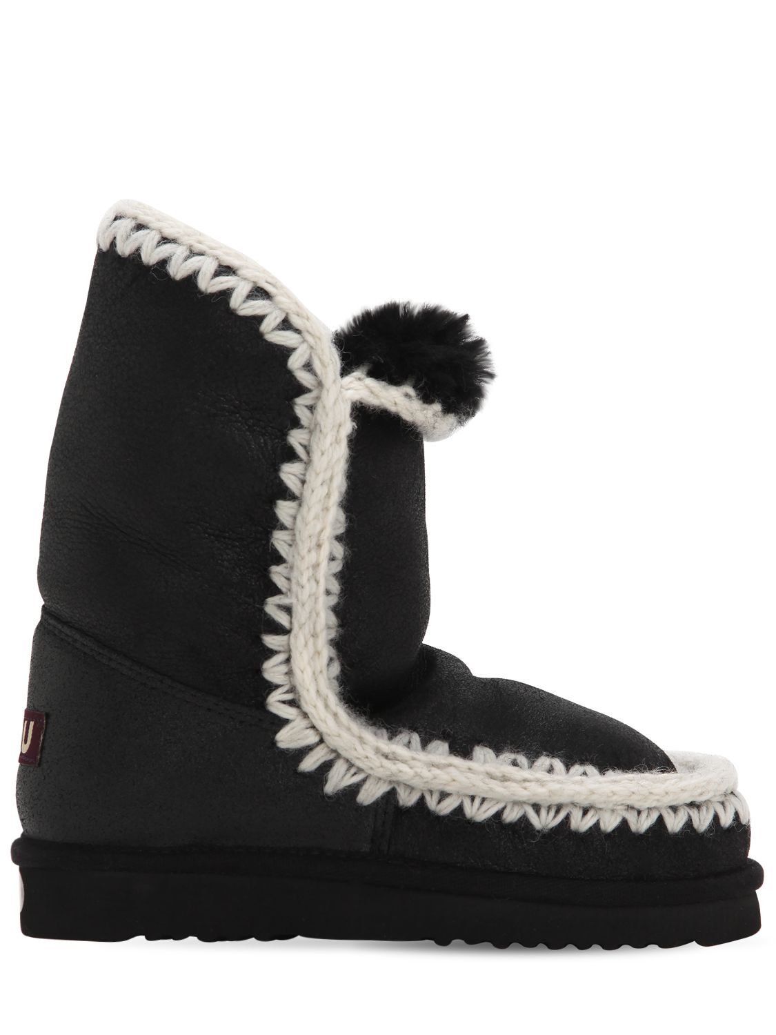 mou shearling boots