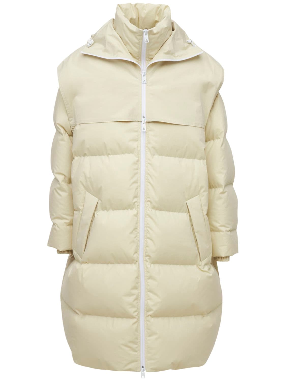 BOTTEGA VENETA FROSTED POPLIN DOWN COAT,74ICD3059-OTIXNW2