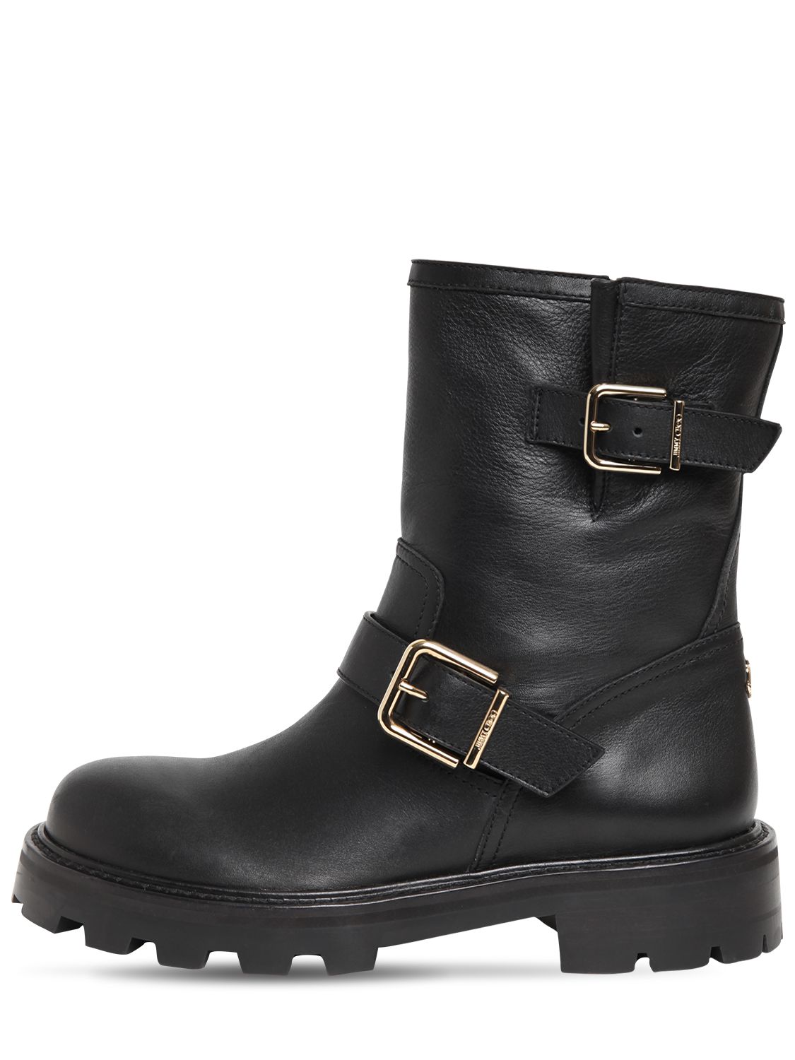 30mm Youth Leder Biker Stiefel