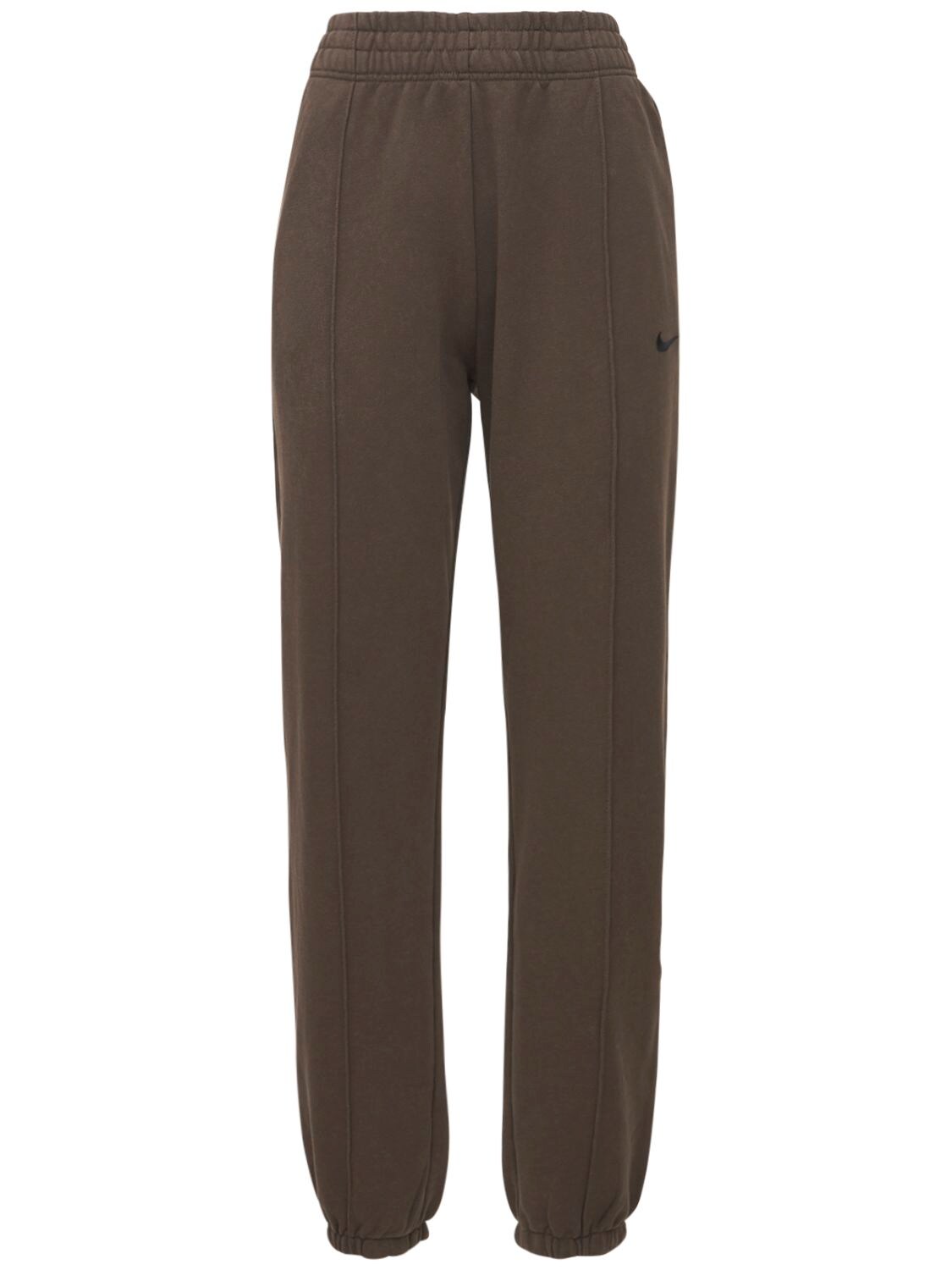 Nike - Cotton blend sweatpants - Brown | Luisaviaroma