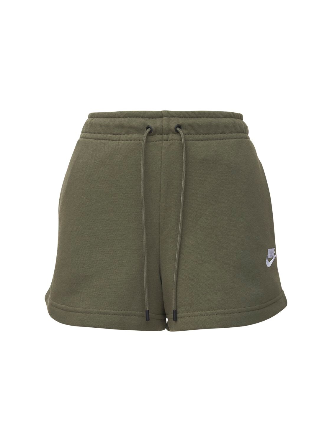 Nike French Terry Shorts In Green