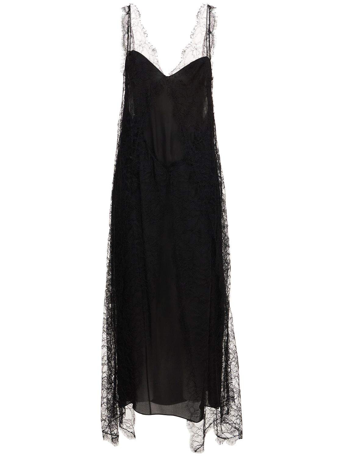 Ash Floral Lace Long...