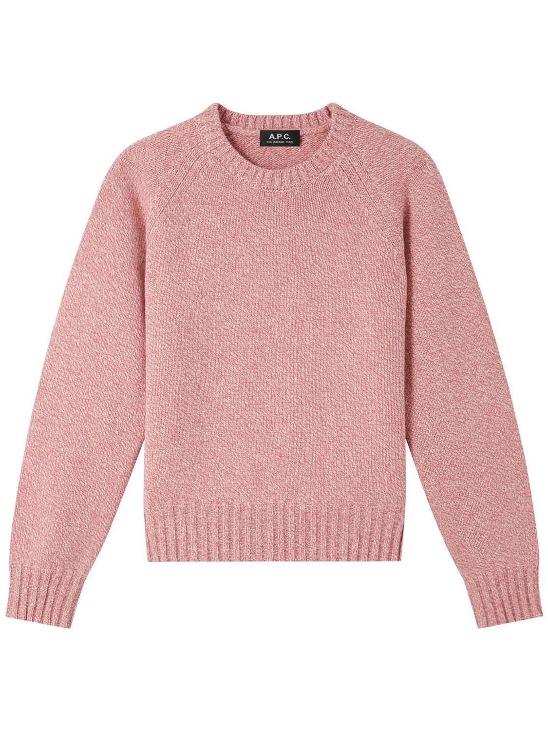 Apc Alyssa Long-sleeve Knitted Jumper In Pink