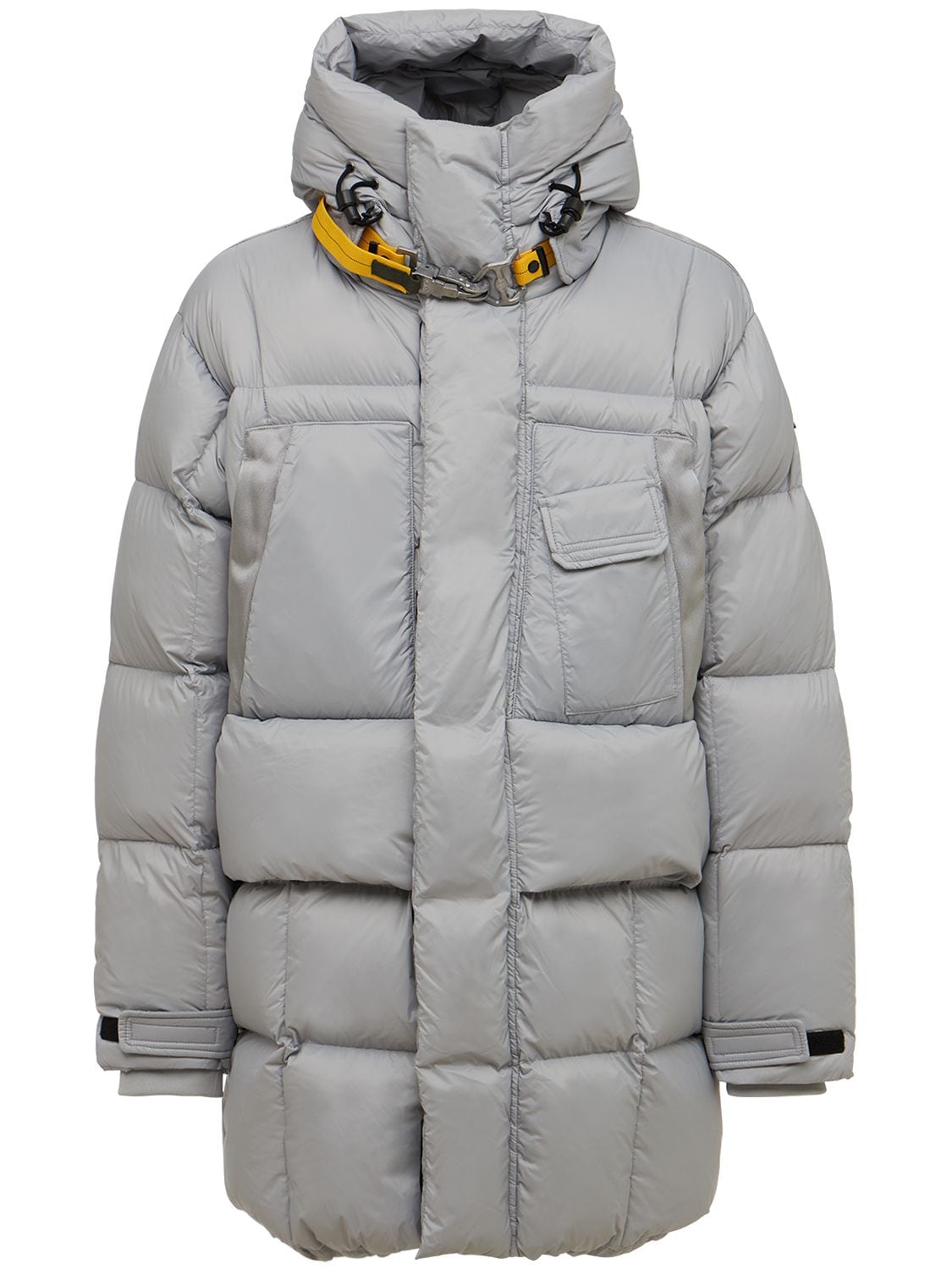 Parajumpers Bold Nylon Down Parka In Barely Blue