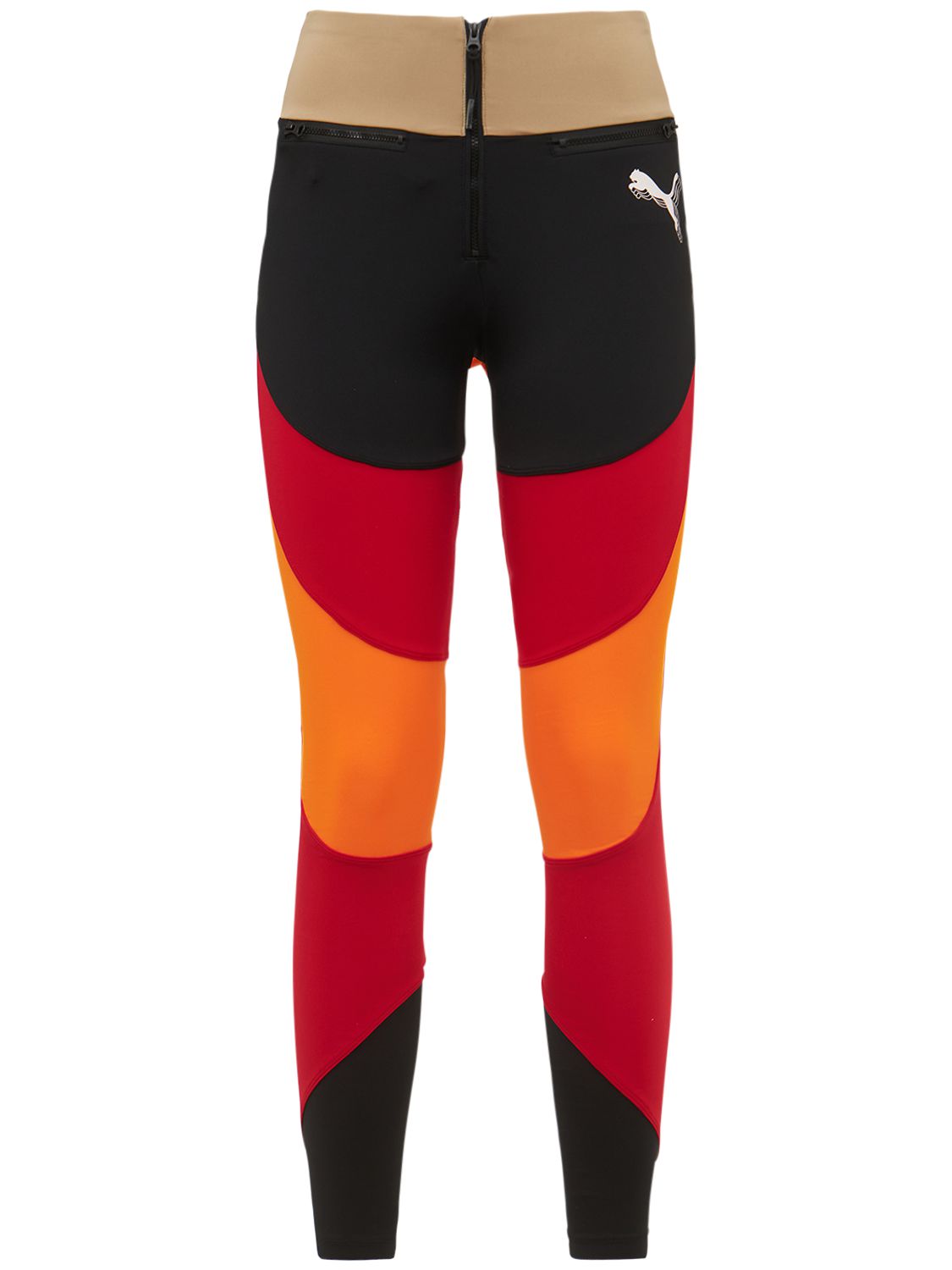 Puma By June Ambrose Leggings In Red Multi | ModeSens