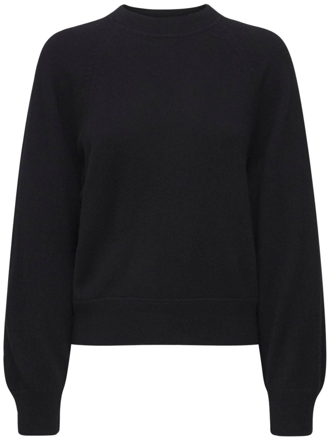 Shop Loulou Studio Pemba Cashmere Knit Sweater In Black