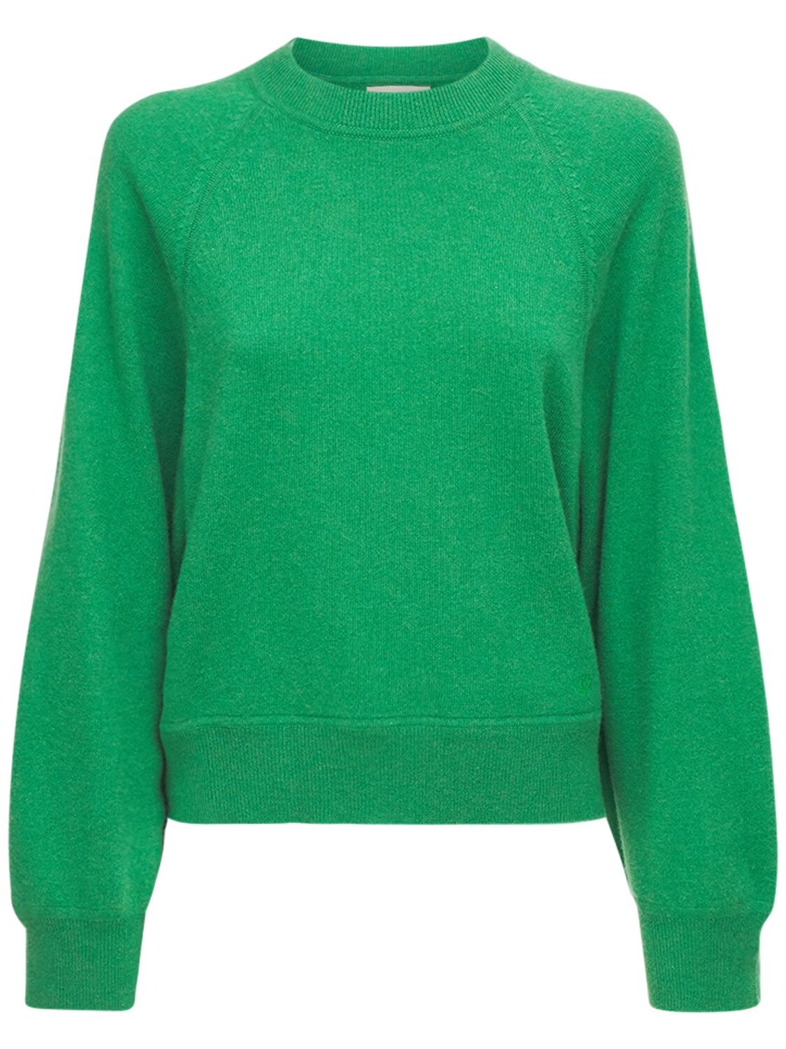 Loulou Studio Bruzzi Oversize Wool & Cashmere Sweater In Green