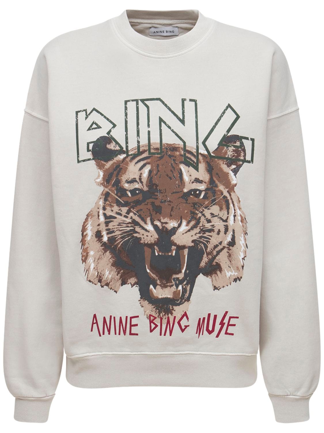 Tiger Printed Organic Cotton Sweatshirt