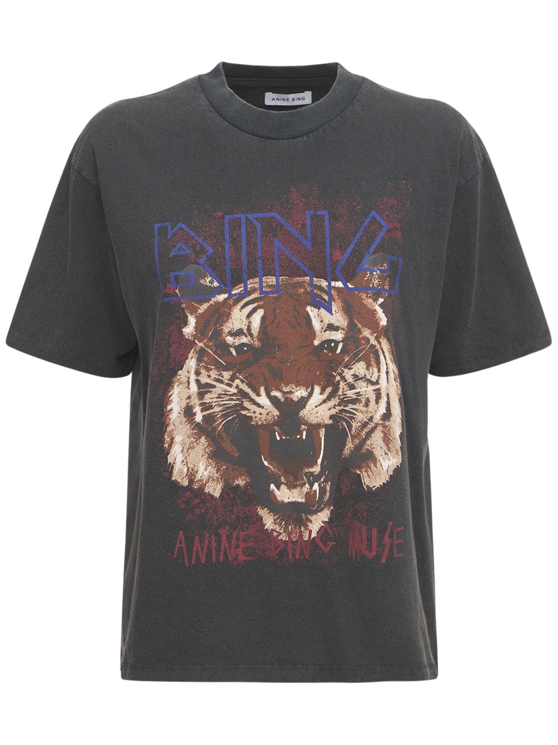 Tiger Tee Printed Cotton T-shirt