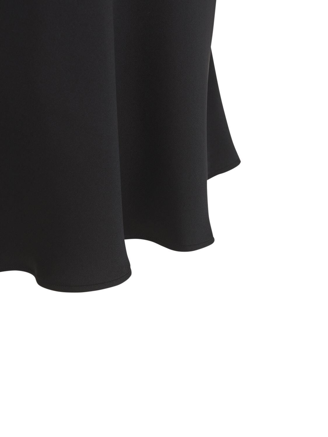 Shop Anine Bing Bar Silk Satin Midi Skirt In Black