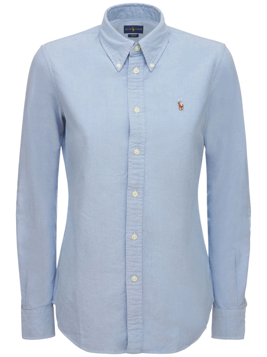 Polo Ralph Lauren Kendal Cotton Shirt In Blue